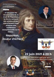 Conférence “Napoléon, joueur d’échecs”